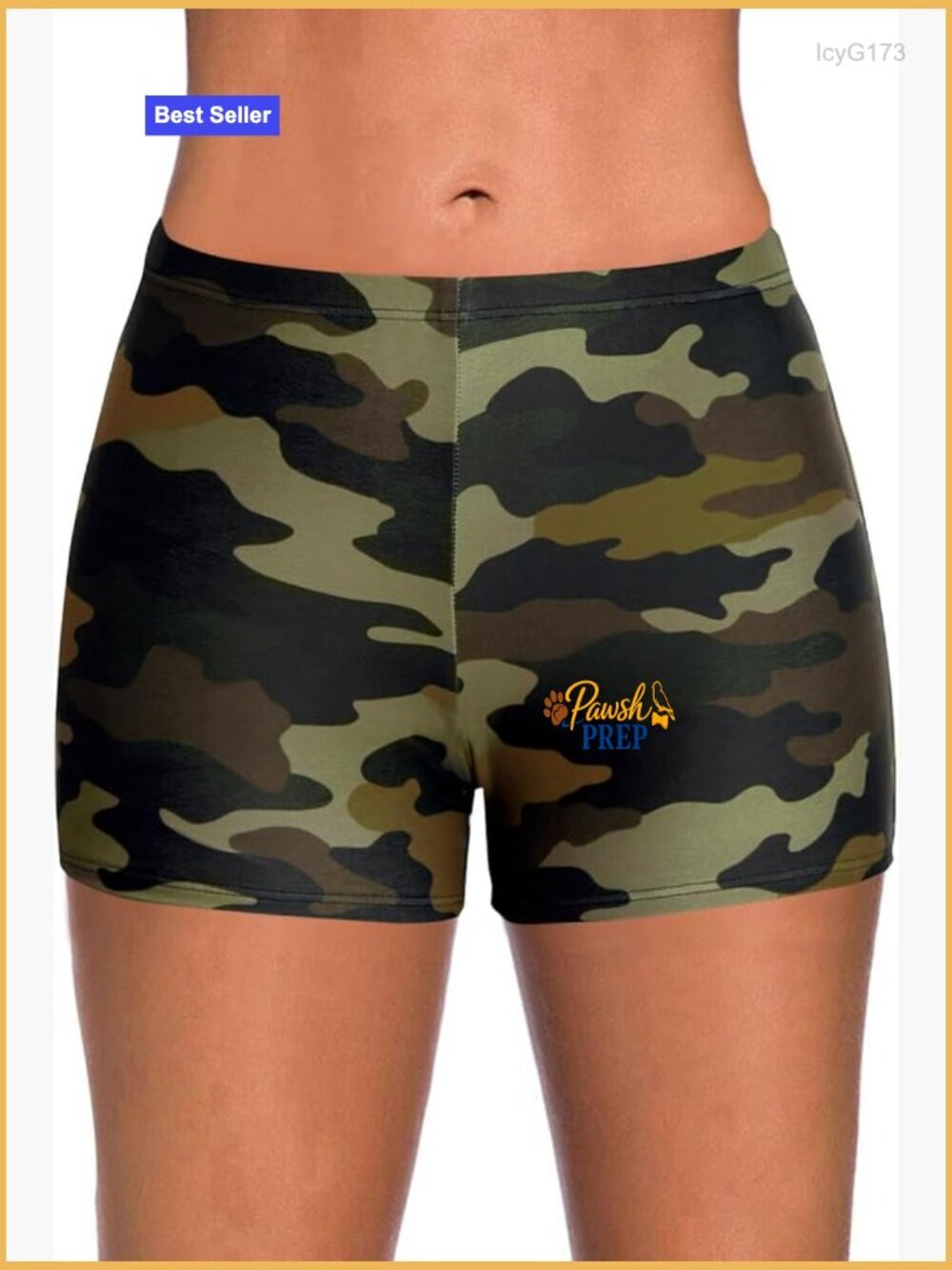 Solid Swim Shorts Board Shorts Tankini Bottoms Tummy Control Quick Dry